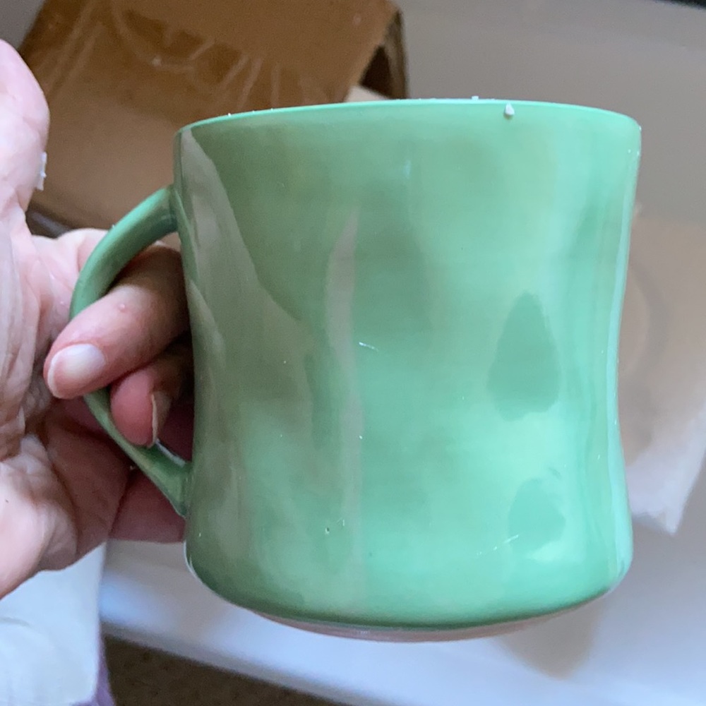 2/$15 Anthropologie Letter "F" mug - Picture 4 of 4